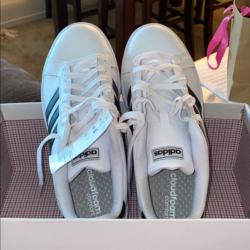 White Adidas Sneakers